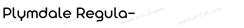 Plymdale Regula字体转换